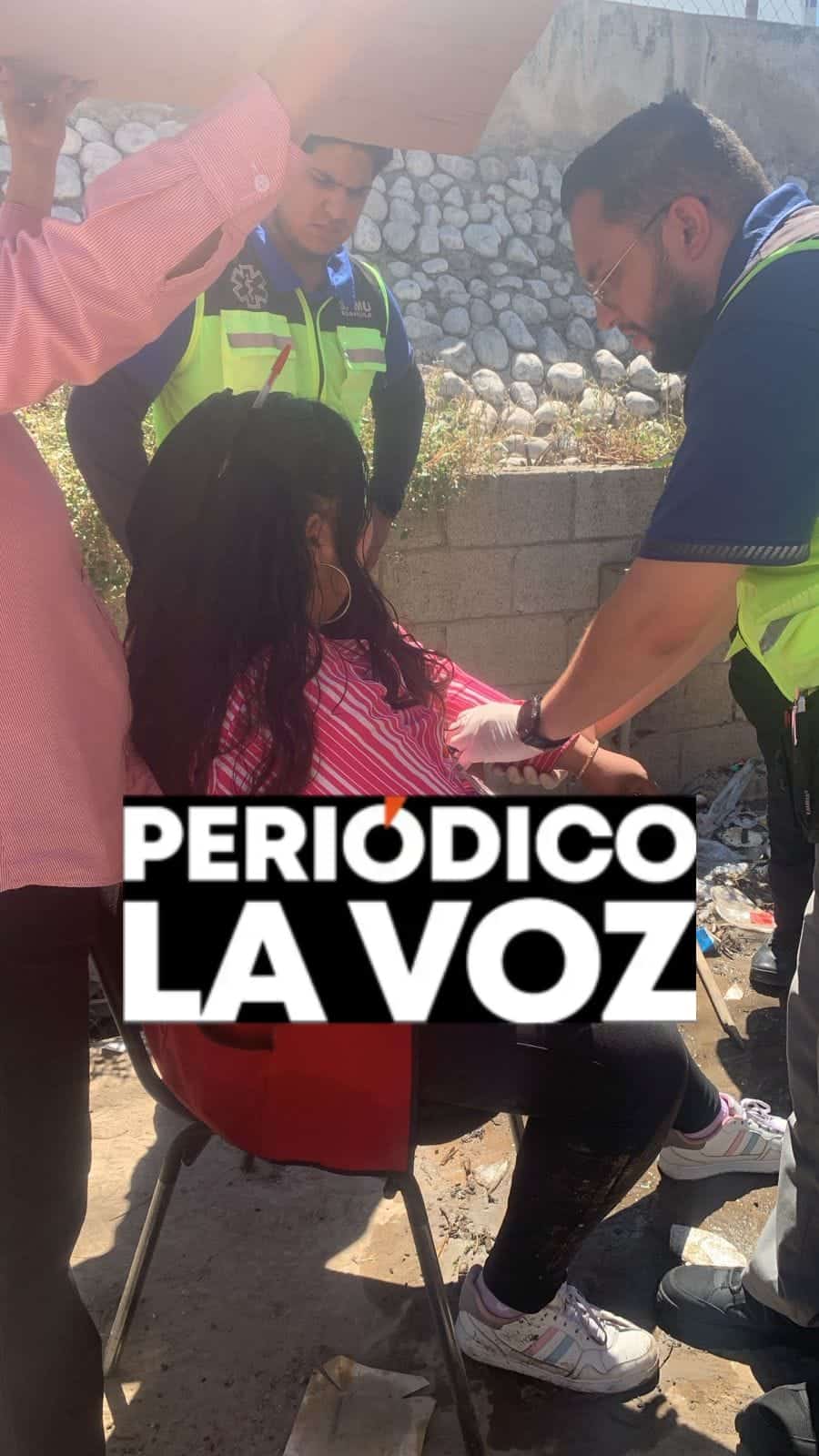 Mujer se lesiona tras caer en drenaje de City Club en Monclova