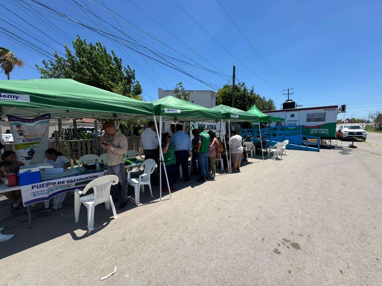 Refuerzan atenci&oacute;n m&eacute;dica y acciones sanitarias en colonias afectadas por lluvias en Piedras Negras