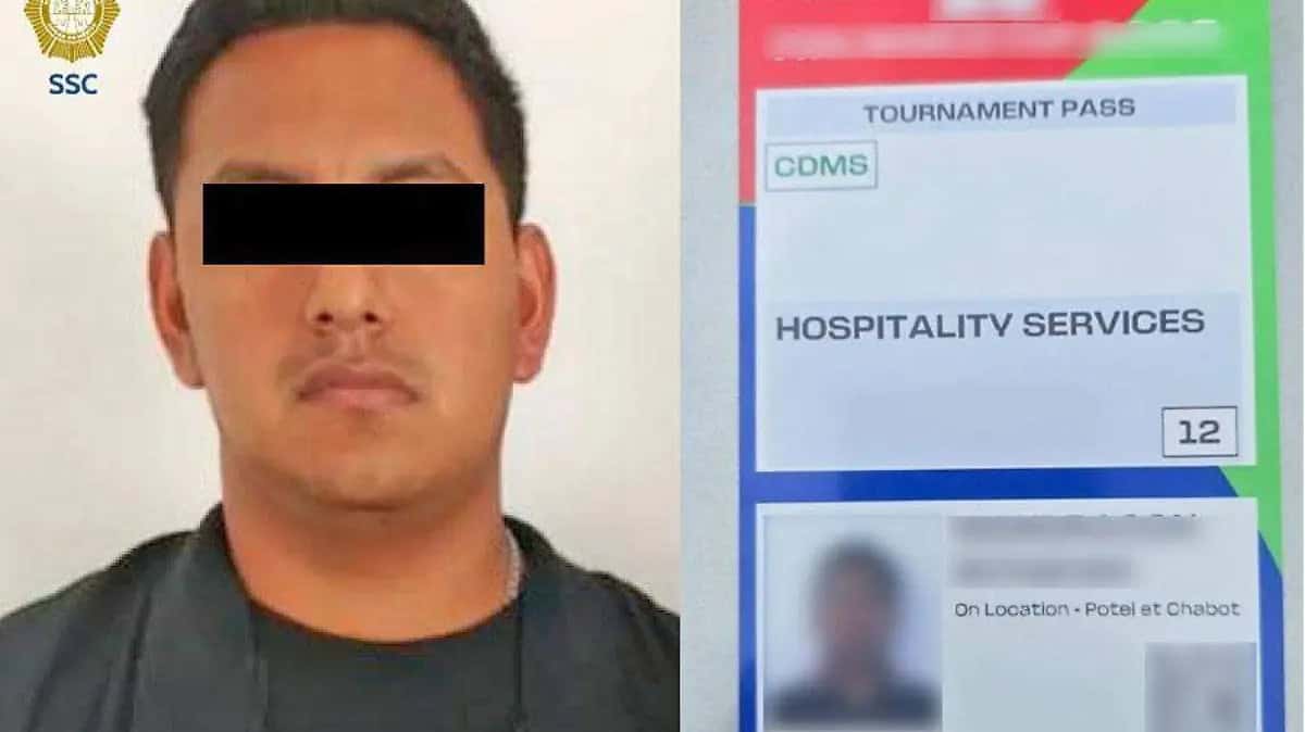 Detienen a joven por presuntamente lucrar con acreditaci&oacute;n en el Estadio Azteca