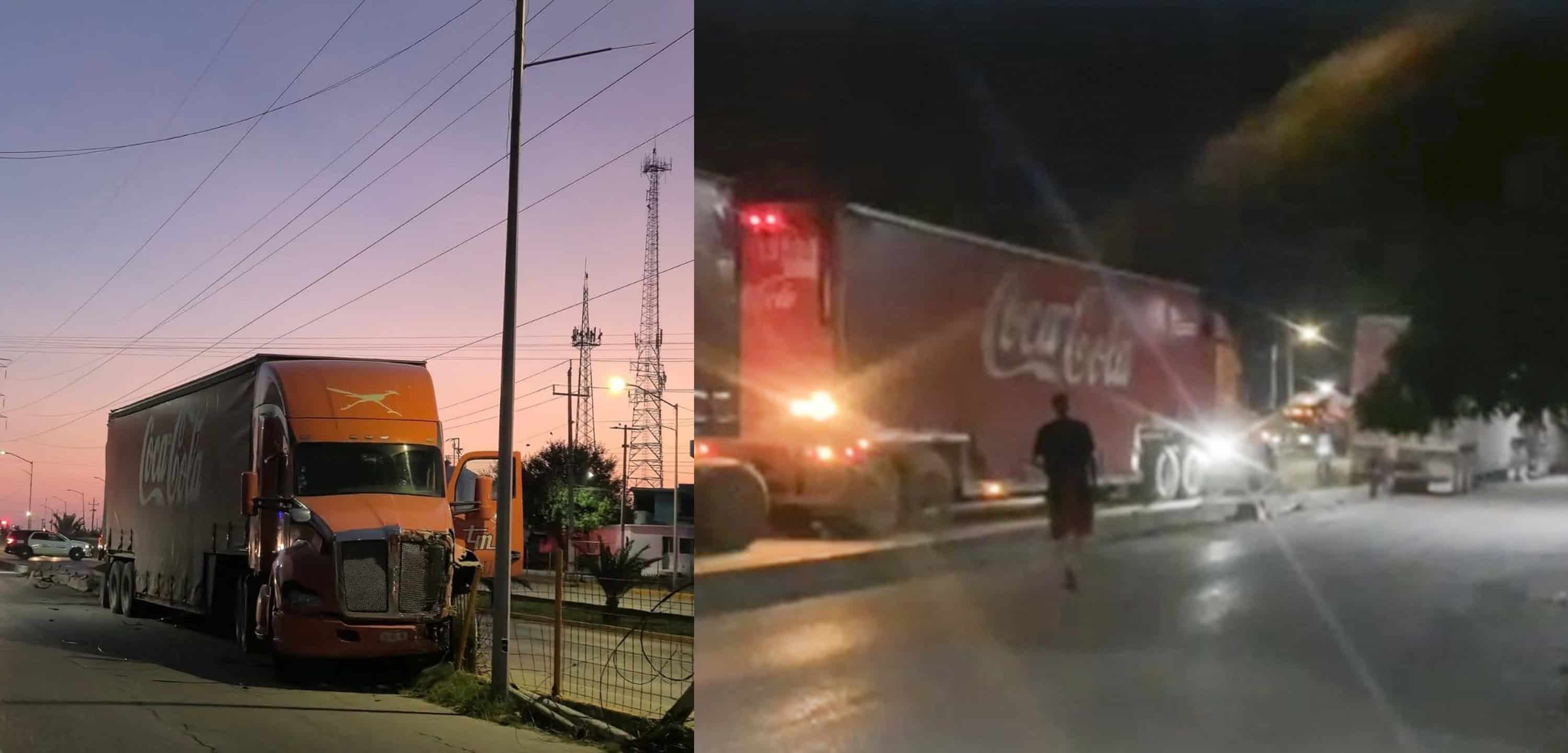 Consignan a operador de tr&aacute;iler tras aparatoso accidente en el bulevar Rep&uacute;blica