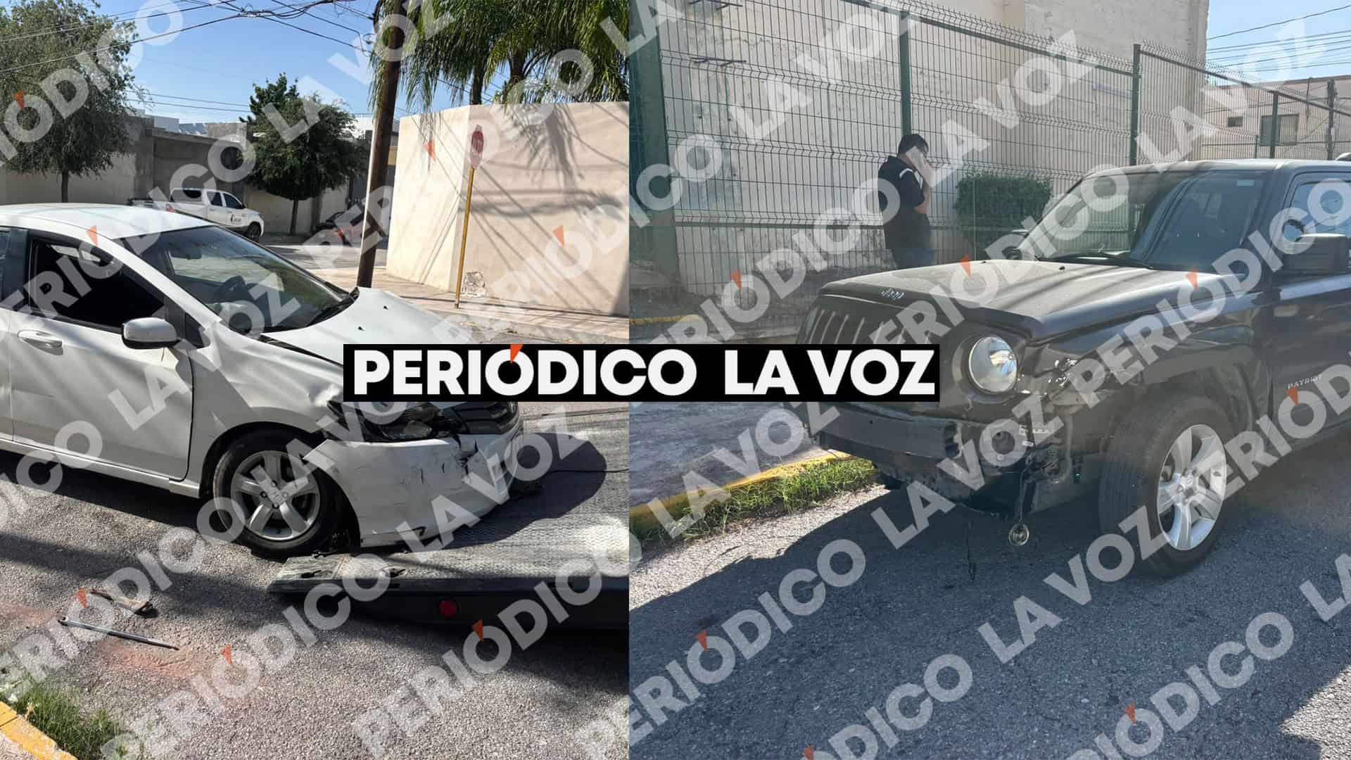 Accidente en Monclova: colisi&oacute;n entre Honda y Jeep Patriot