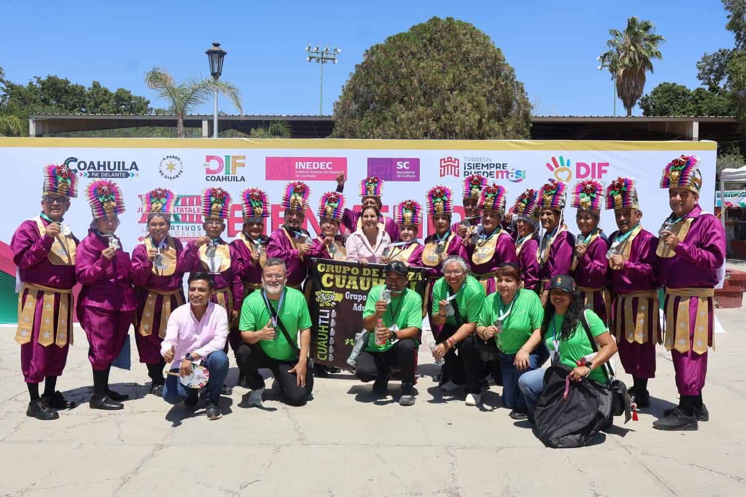 Delegaci&oacute;n de San Juan de Sabinas brilla en Juegos Estatales de Torre&oacute;n