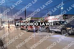 Incendio de vehículo en Monclova genera movilización de bomberos