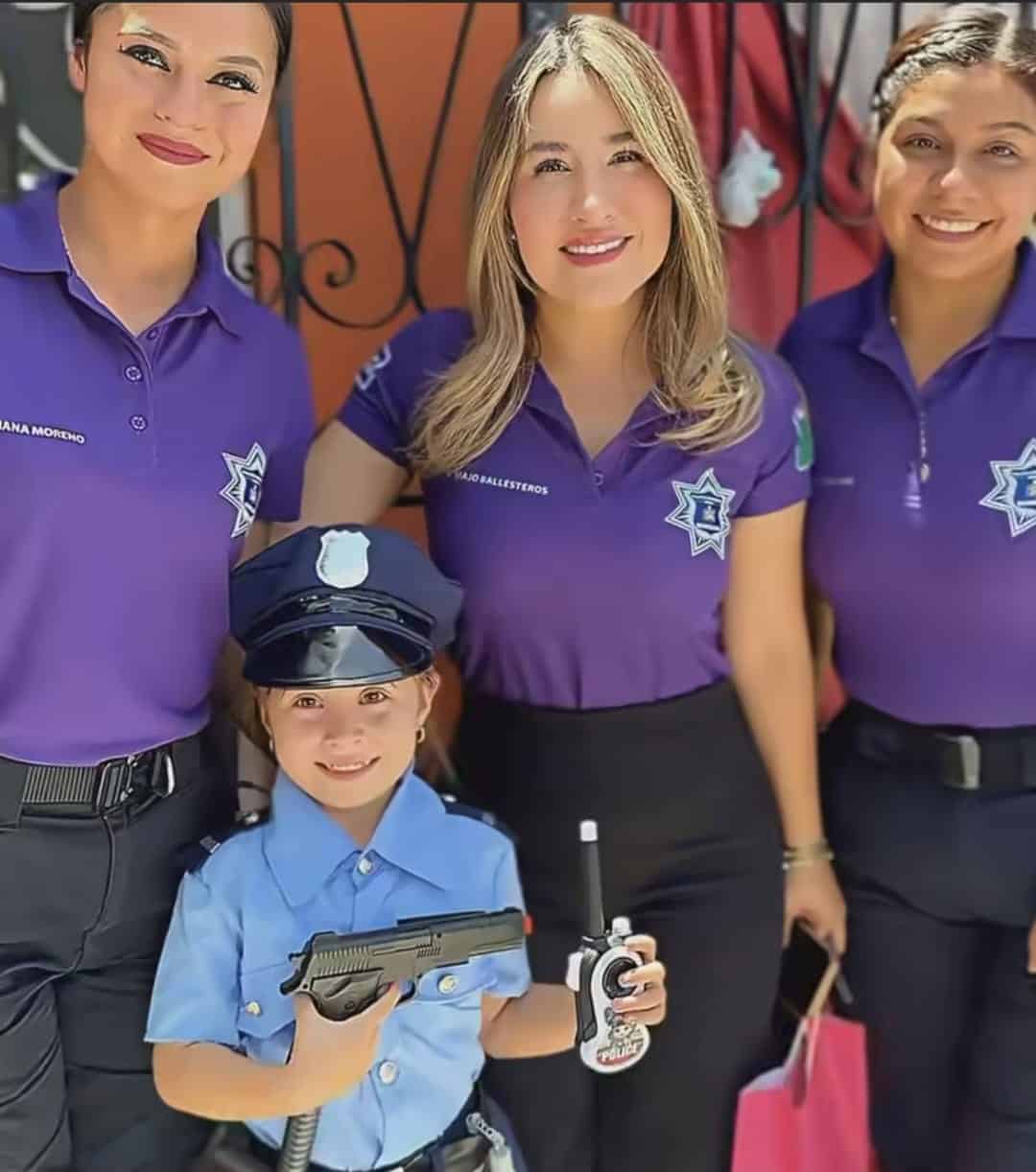 Romelia cumple su sue&ntilde;o de ser Polic&iacute;a Violeta en Monclova