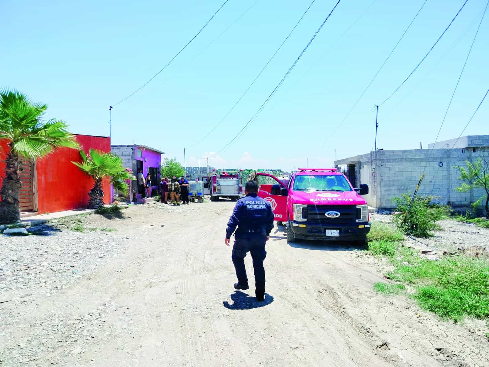 Fuga de gas provoca incendio en vivienda de Ana Caren Z&uacute;&ntilde;iga en Monclova