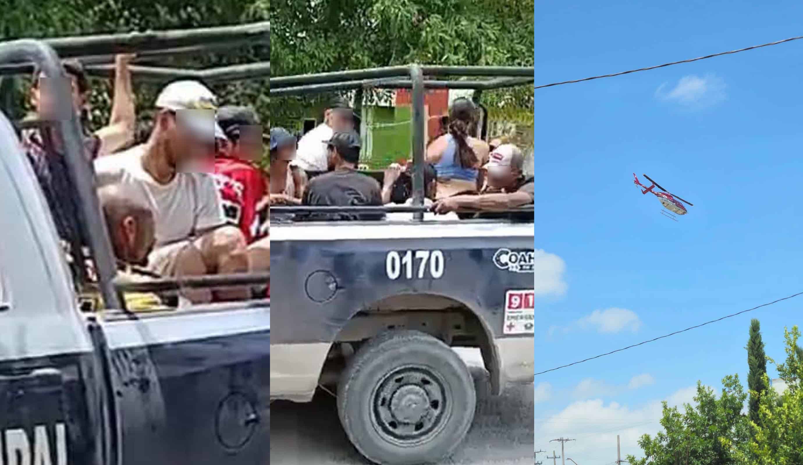 Operativo a&eacute;reo deja 95 detenidos en Acu&ntilde;a