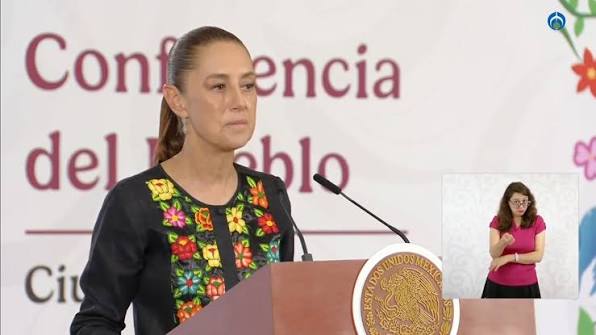Claudia Sheinbaum invita al pato Merl&iacute;n a la ma&ntilde;anera en CDMX