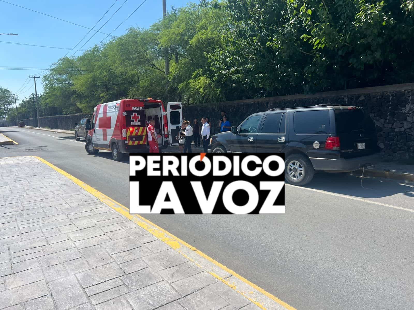 Accidente en Monclova: motociclista herido tras choque con camioneta