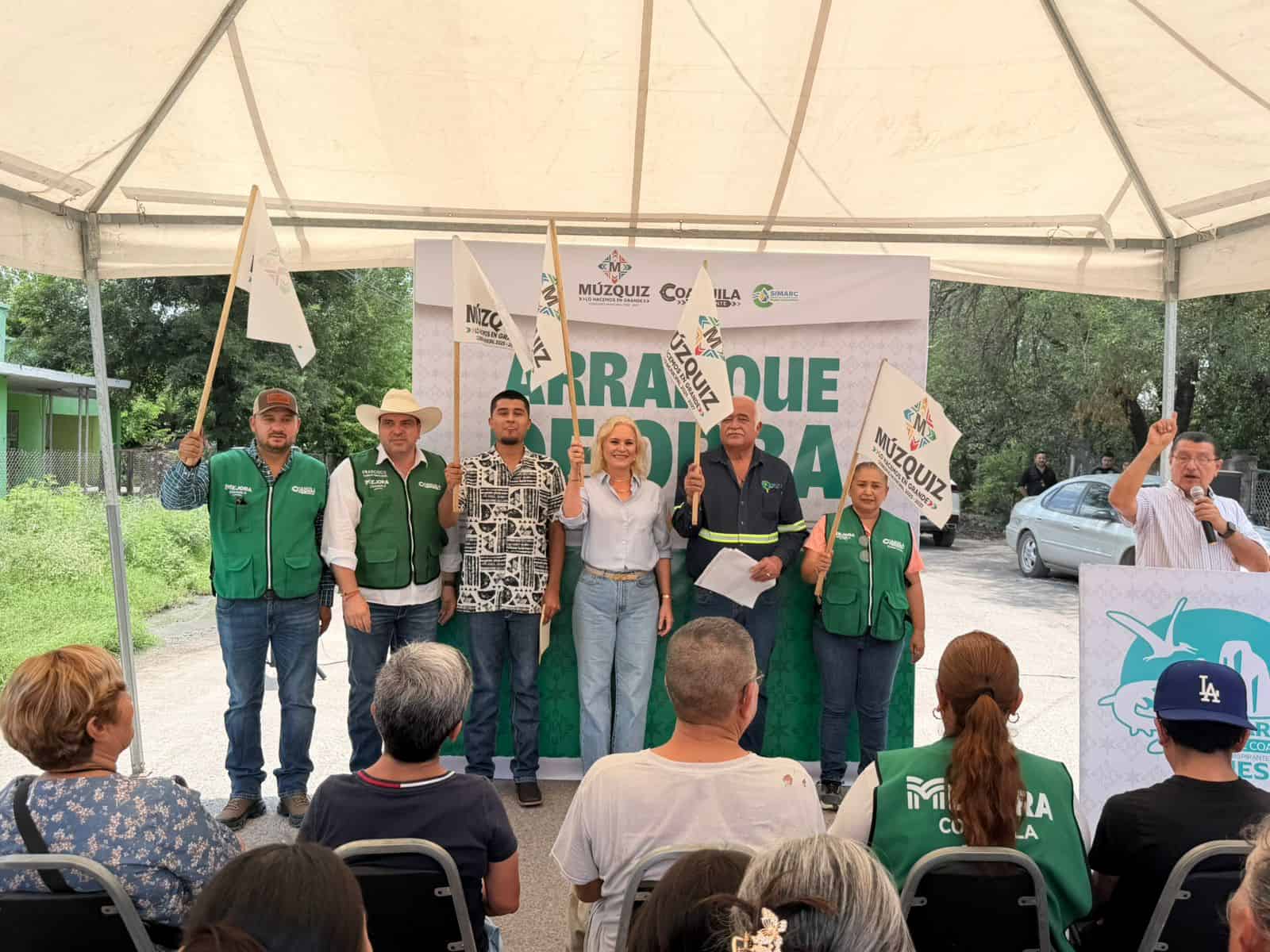 Arranca M&uacute;zquiz obras de drenaje en Pala&uacute; y La Cuchilla