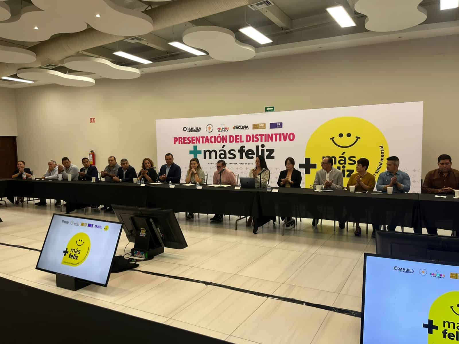 Lleva Gobierno de Coahuila programa de salud mental a centros de trabajo con "M&aacute;s Feliz"
