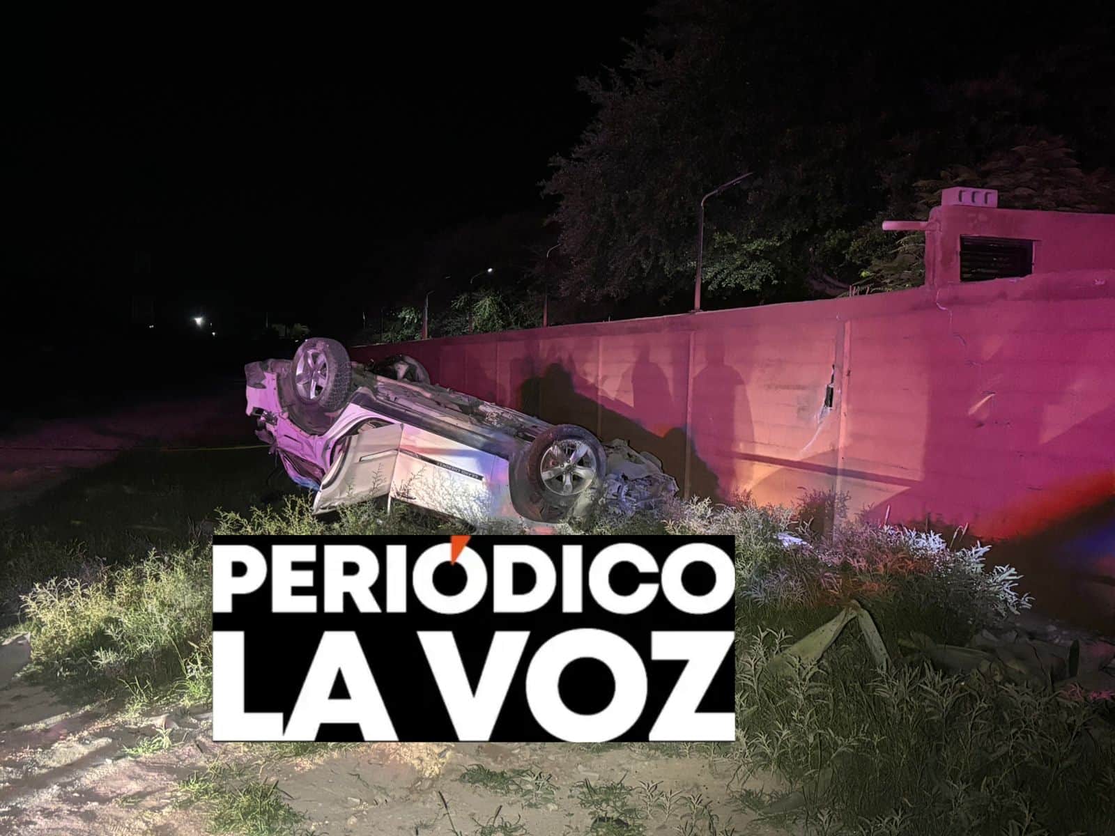 Fallece tras provocar choque y volcadura