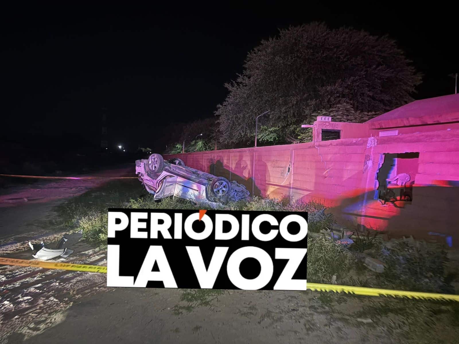 Fallece tras provocar choque y volcadura