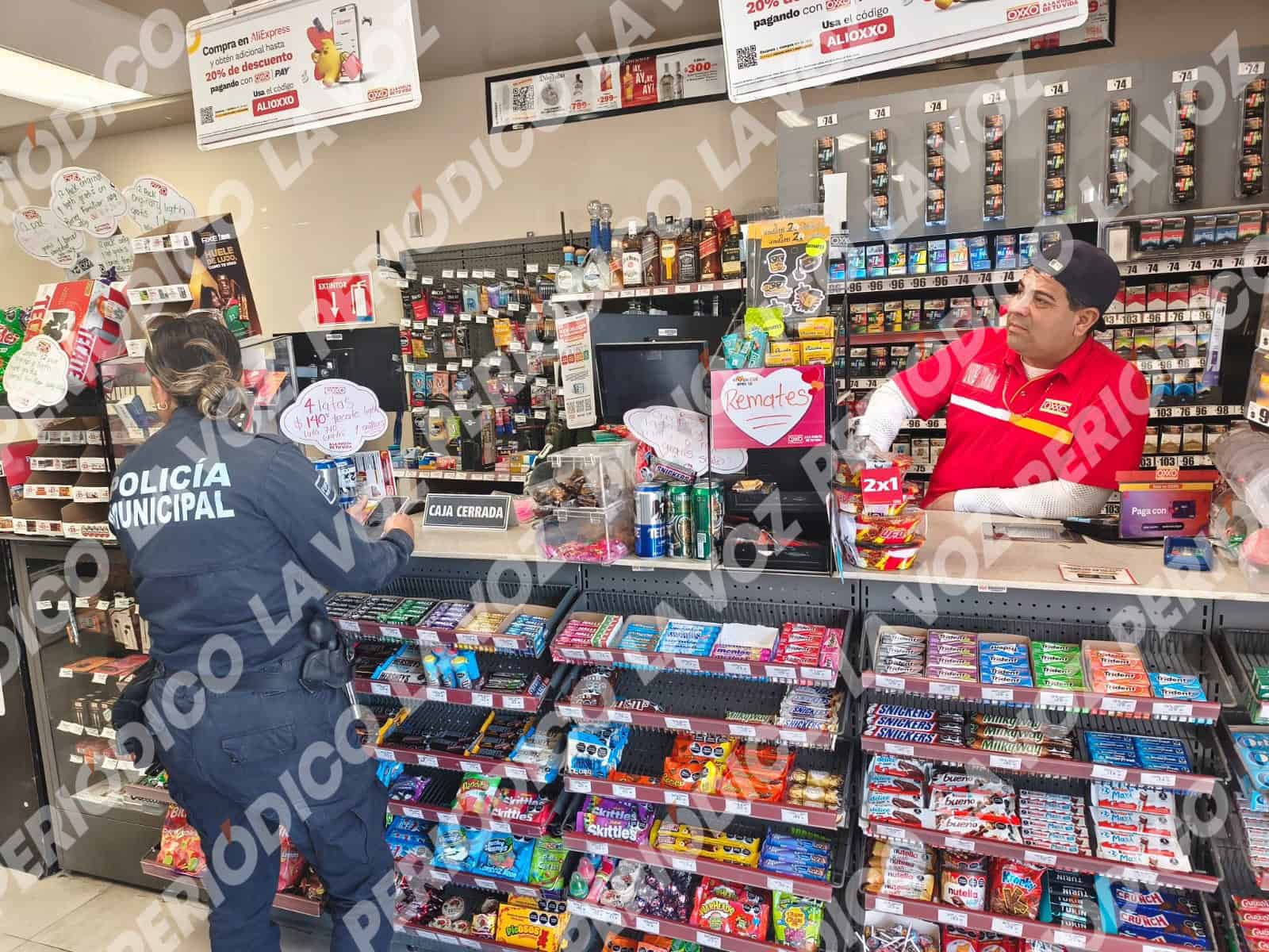 Hombre roba cervezas en tienda de conveniencia en Monclova