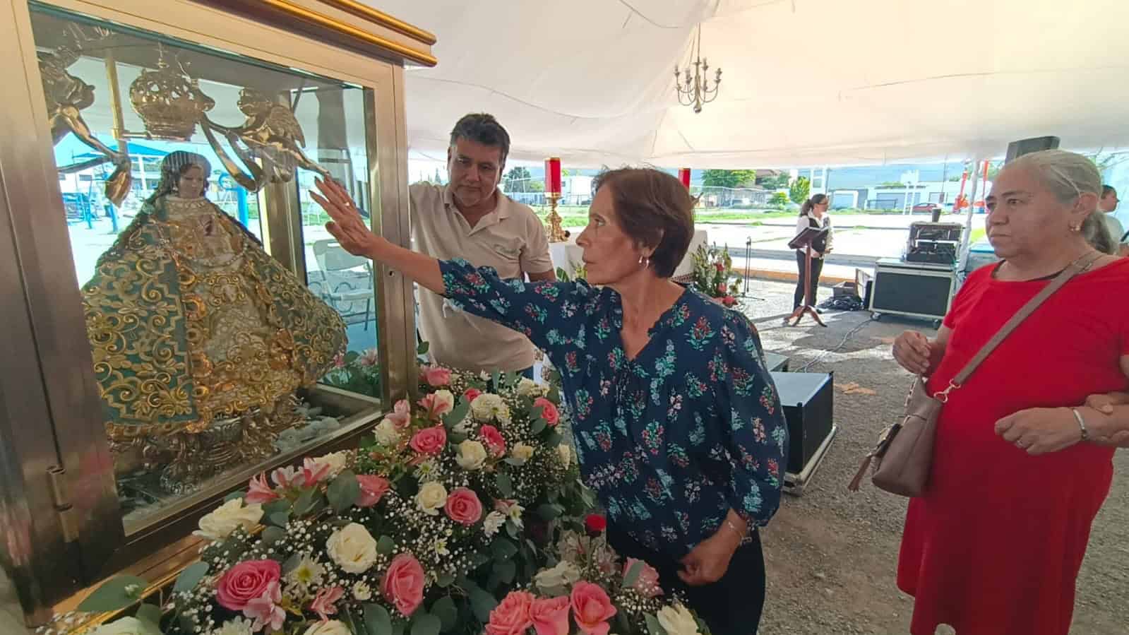 Cientos de fieles reciben a la Virgen de San Juan en Monclova