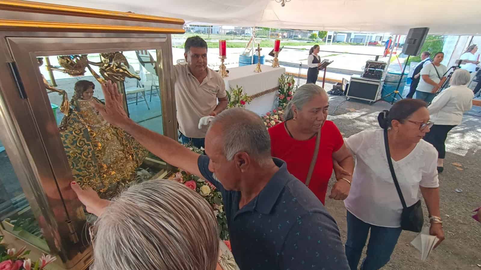 Cientos de fieles reciben a la Virgen de San Juan en Monclova