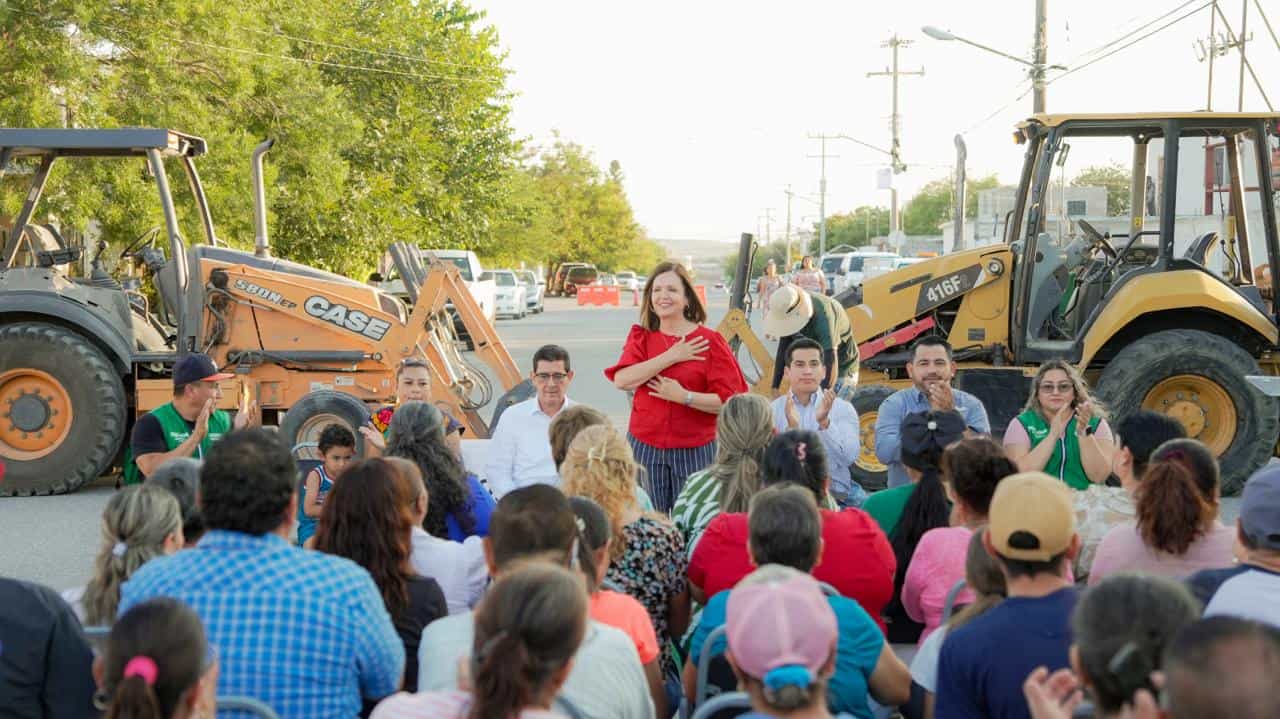 Arranca Sari P&eacute;rez Cant&uacute; obra hidr&aacute;ulica en la colonia Sierrita