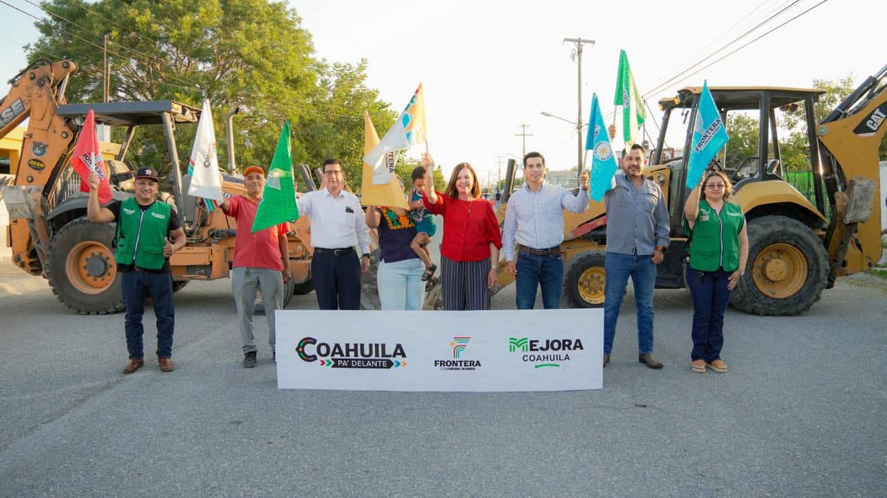 Inicia Sari P&eacute;rez Cant&uacute; obra de agua potable en Frontera