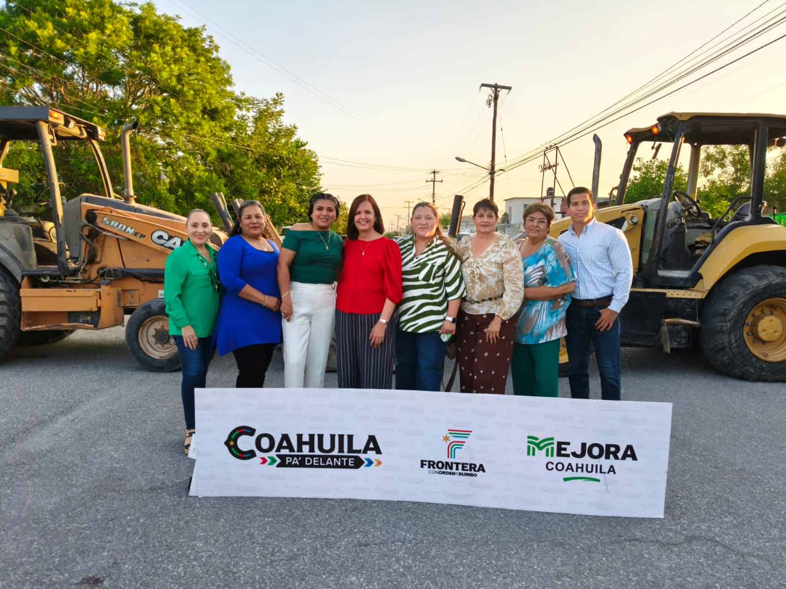 Inicia Sari P&eacute;rez Cant&uacute; obra de agua potable en Frontera