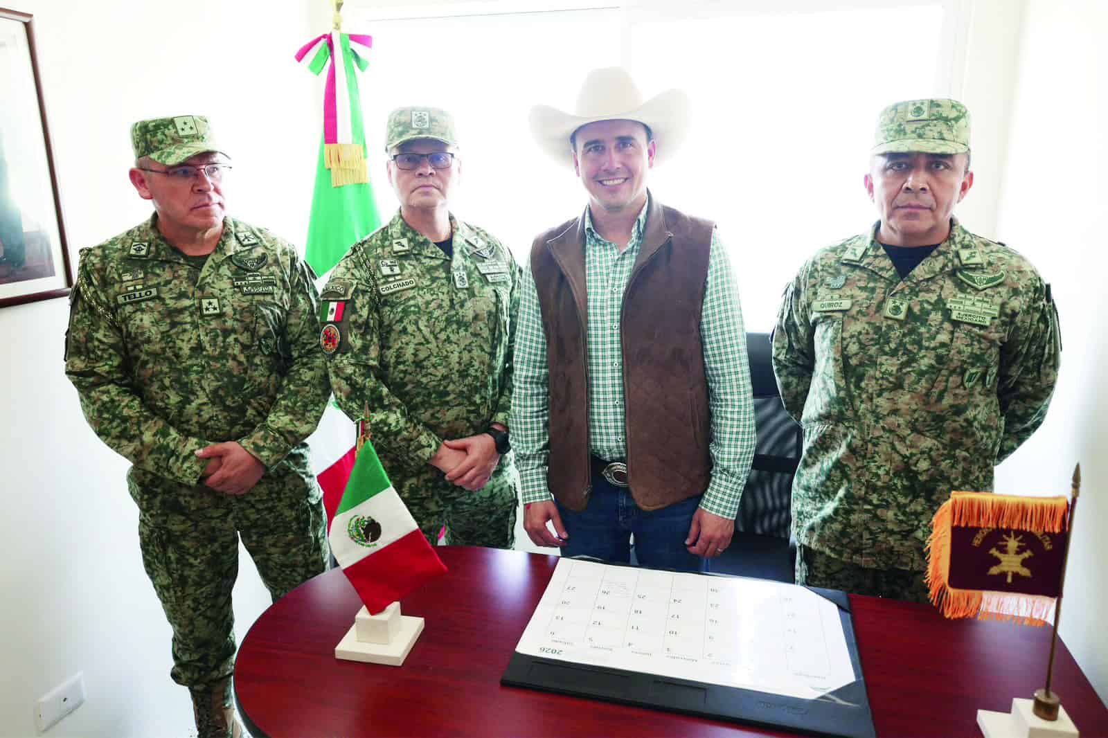 Manolo Jim&eacute;nez entrega nuevo cuartel militar en Arteaga para fortalecer la seguridad