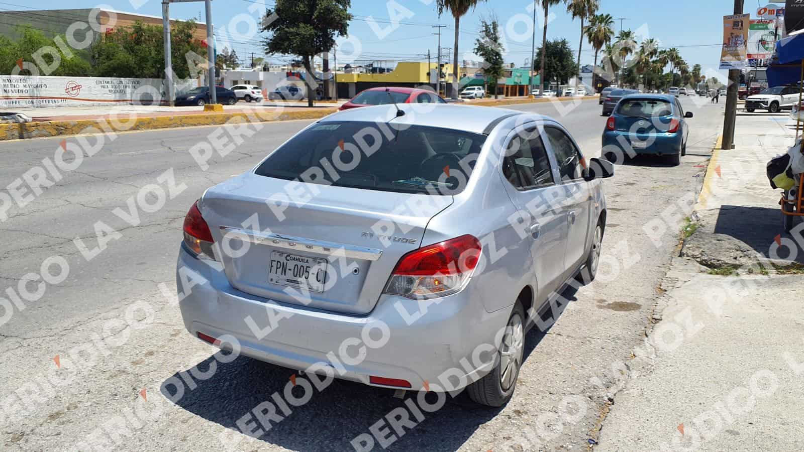 Choque por alcance en Monclova 2 hombres involucrados