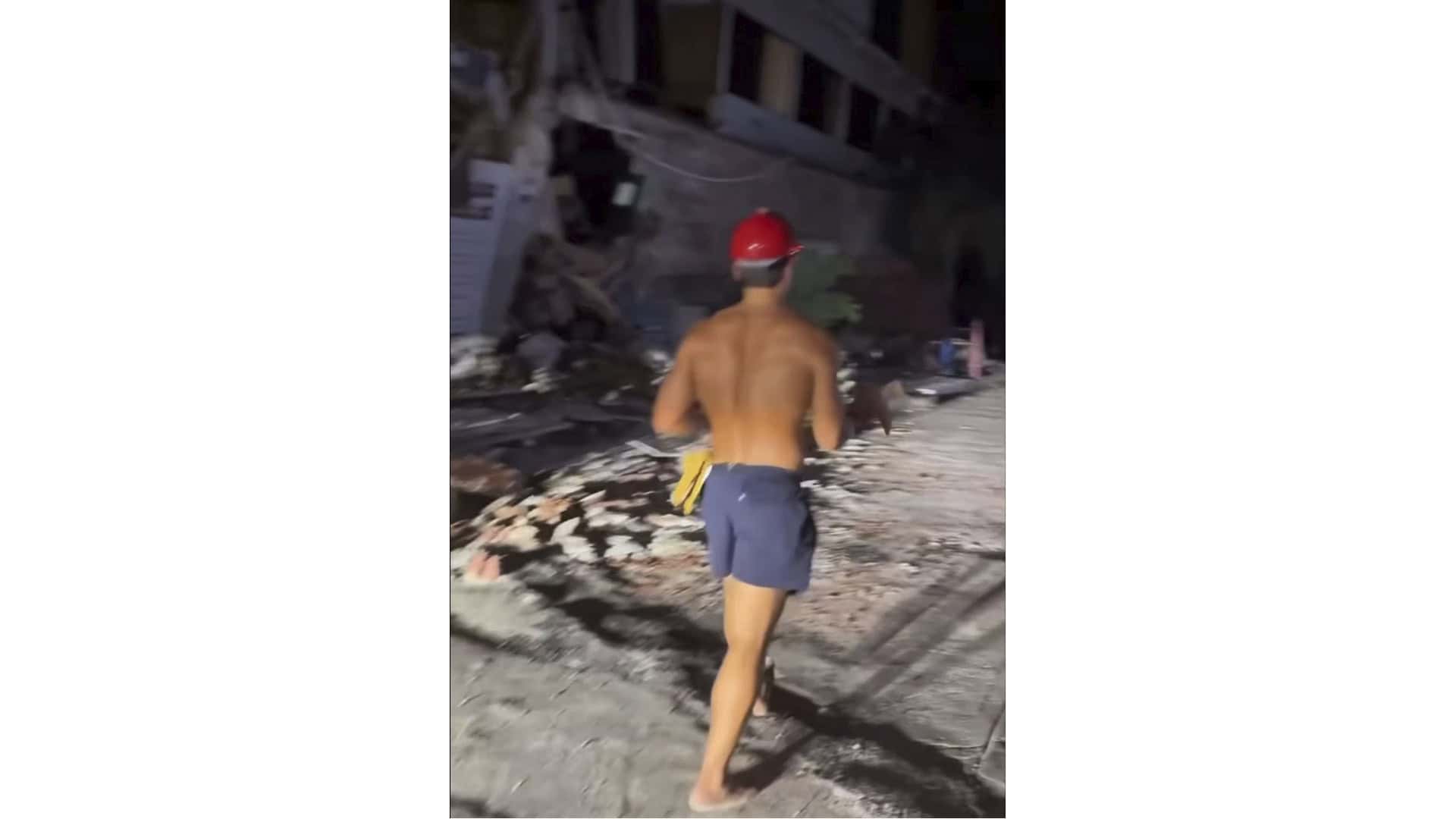 Gianpiero Fusco enfrenta cr&iacute;ticas por video en La Guaira tras terremotos