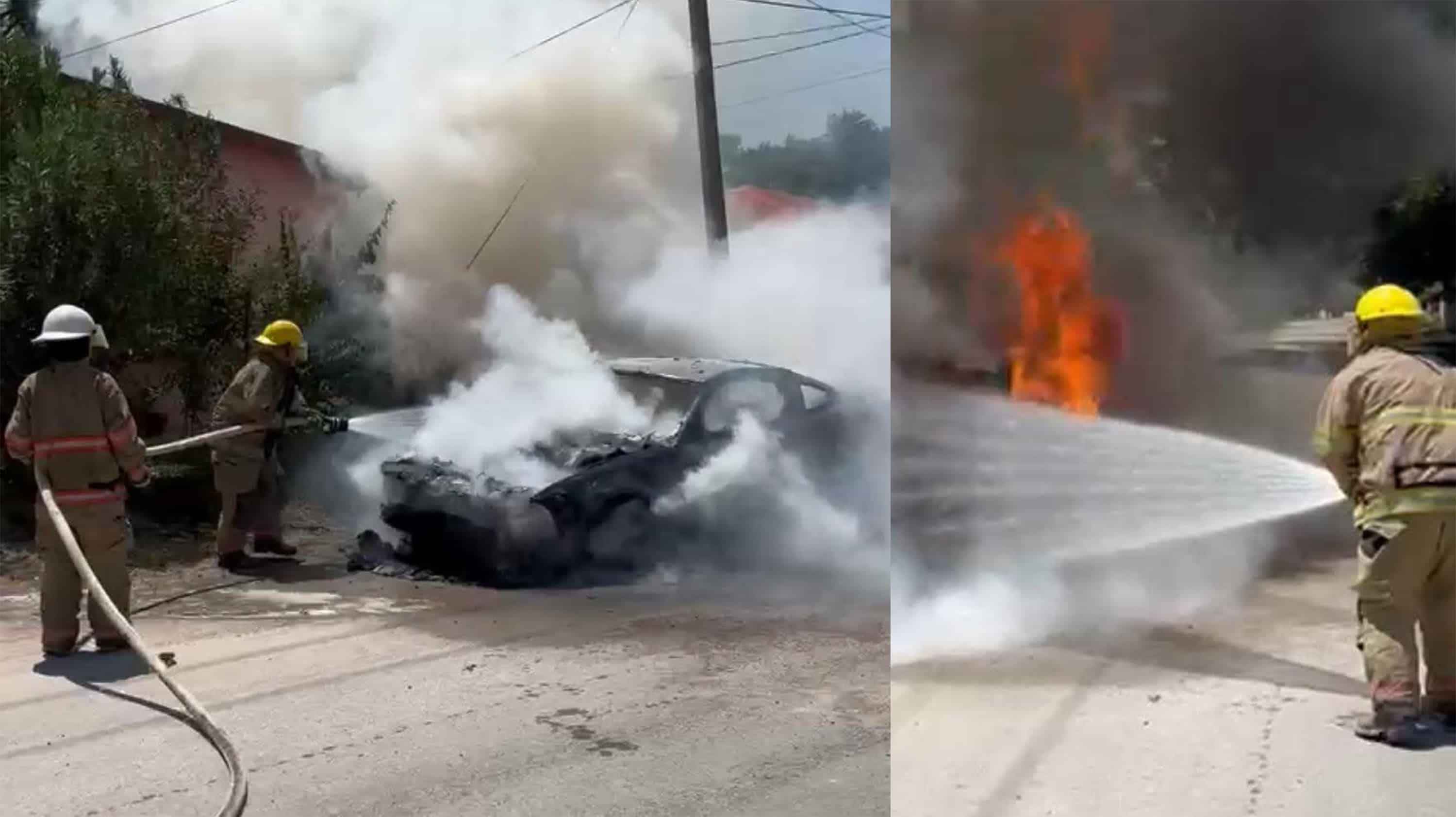Mujer de 35 a&ntilde;os sufre quemaduras en accidente automovil&iacute;stico en Morelos