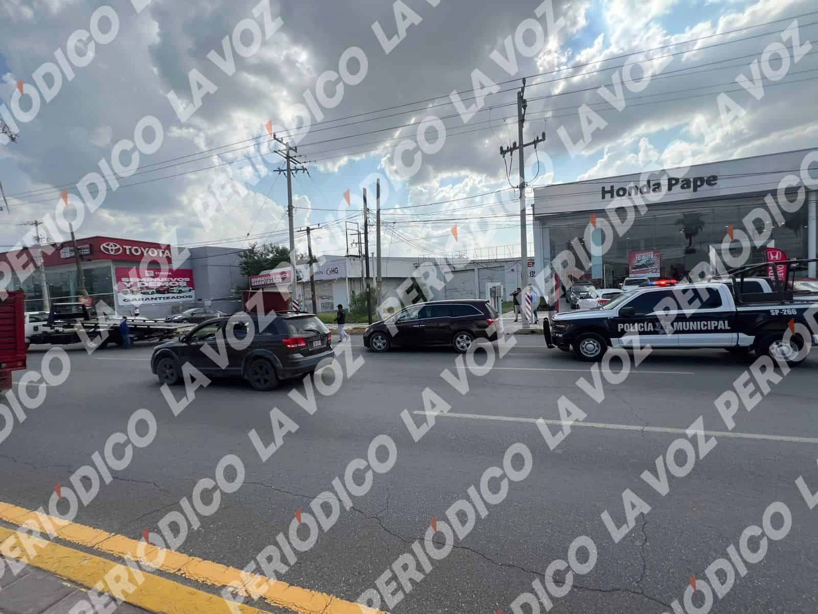 Choque múltiple en Monclova: tres vehículos dañados Choque múltiple en Monclova: tres vehículos dañados