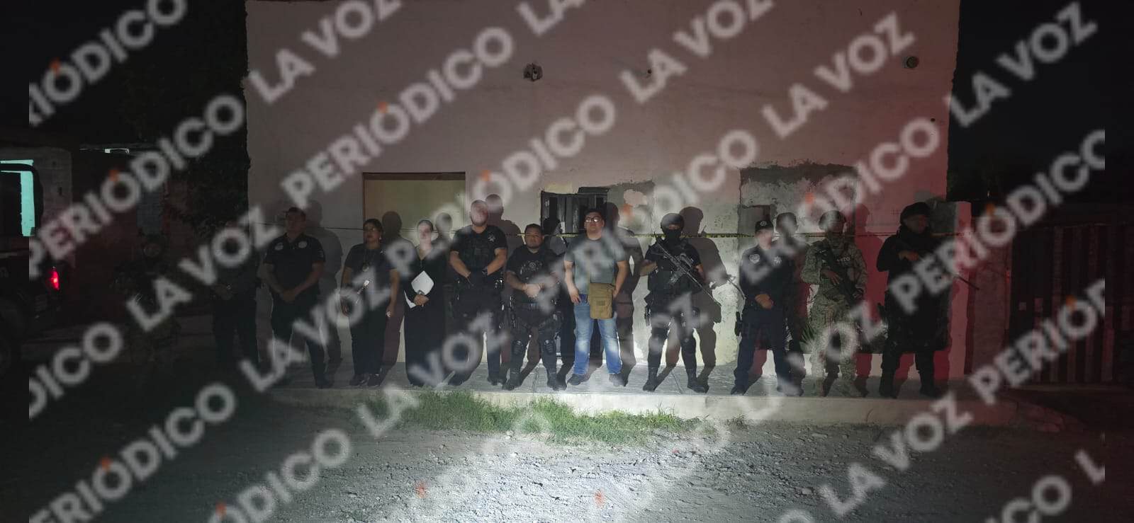 Aseguran arsenal en cateo en Casta&ntilde;os