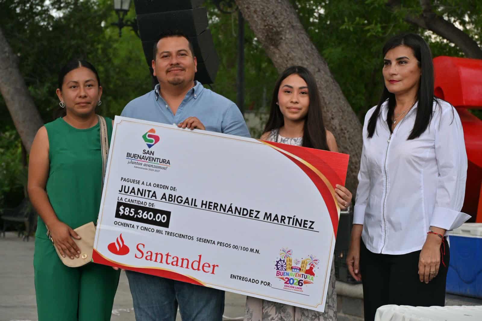 Javier Flores Rodríguez entrega resultados de la Feria 2026 en San Buenaventura