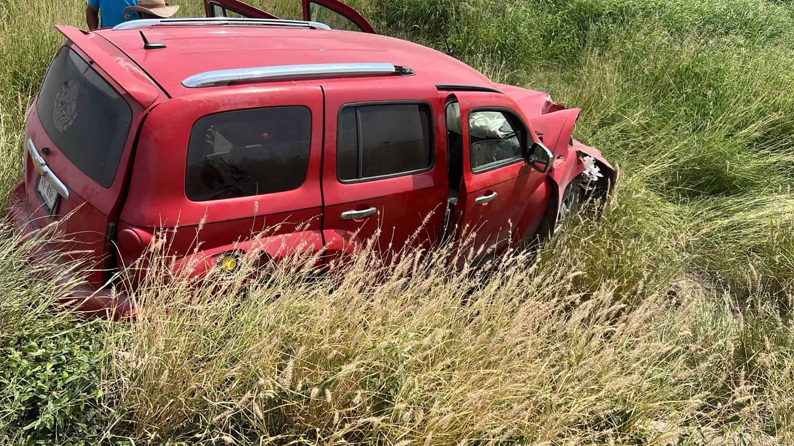 Choque en carretera estatal 20: una joven herida en M&uacute;zquiz