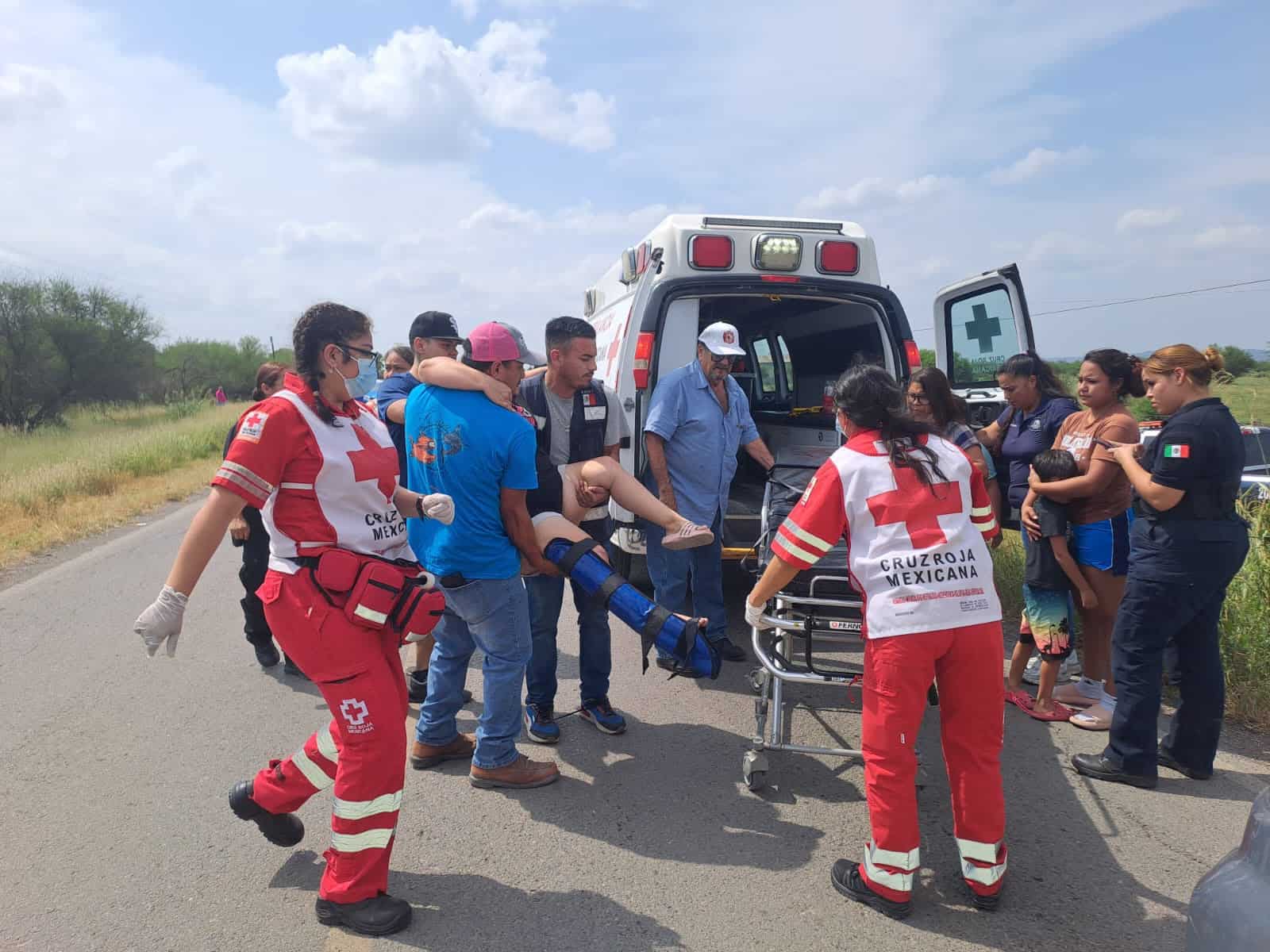Choque en carretera estatal 20: una joven herida en M&uacute;zquiz