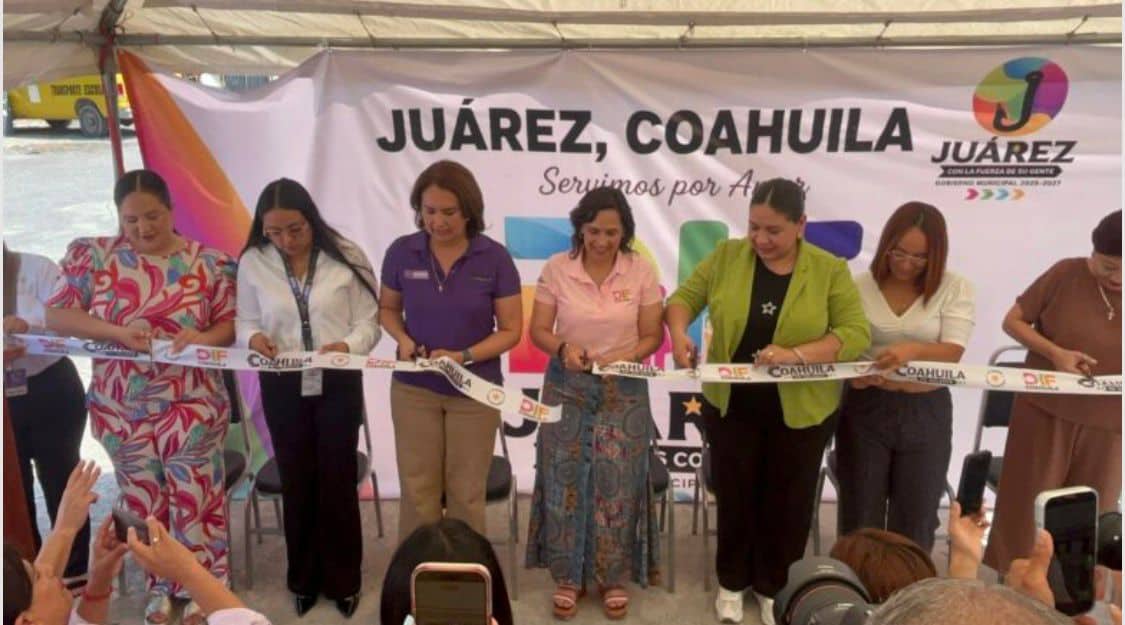 Liliana Salinas entrega Centro Libre de Atención en Juárez Coahuila