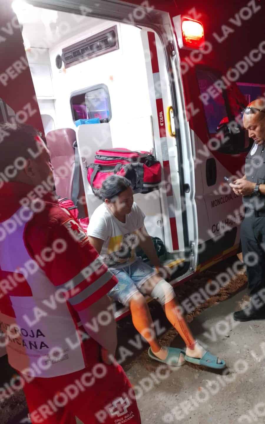 Llega borracho, rompe puerta  y hiere a mujer con vidrio
