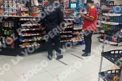 Asalta tienda y logra huir