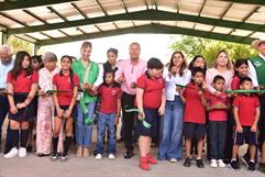 Entregan techumbre en primaria Melchor Ocampo de San Juan de Sabinas Entregan techumbre en primaria Melchor Ocampo de San Juan de Sabinas