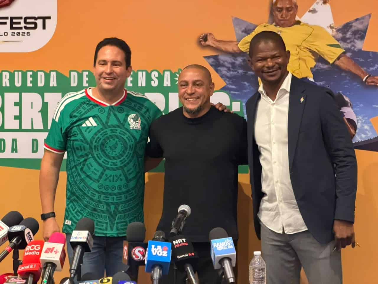Roberto Carlos elogia la seguridad de Saltillo: Aqu&iacute; se puede caminar con tranquilidad