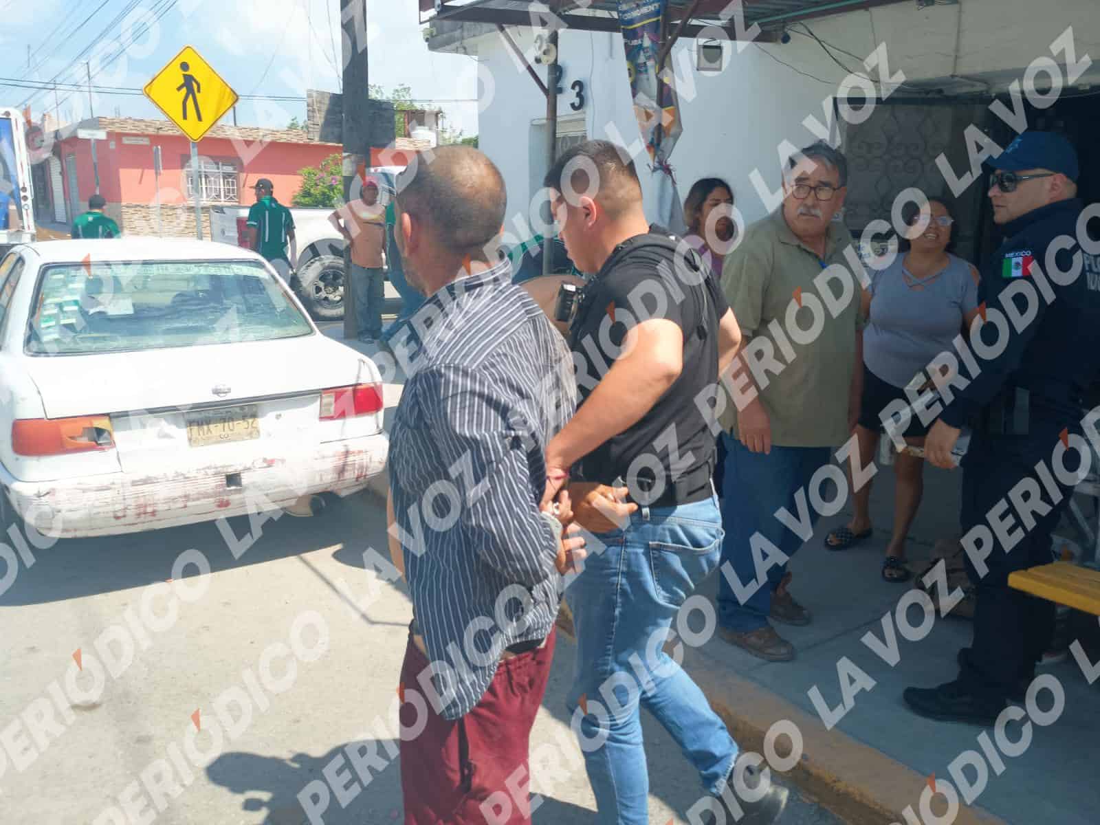 Detienen a hombre tras intento de asalto en Frontera