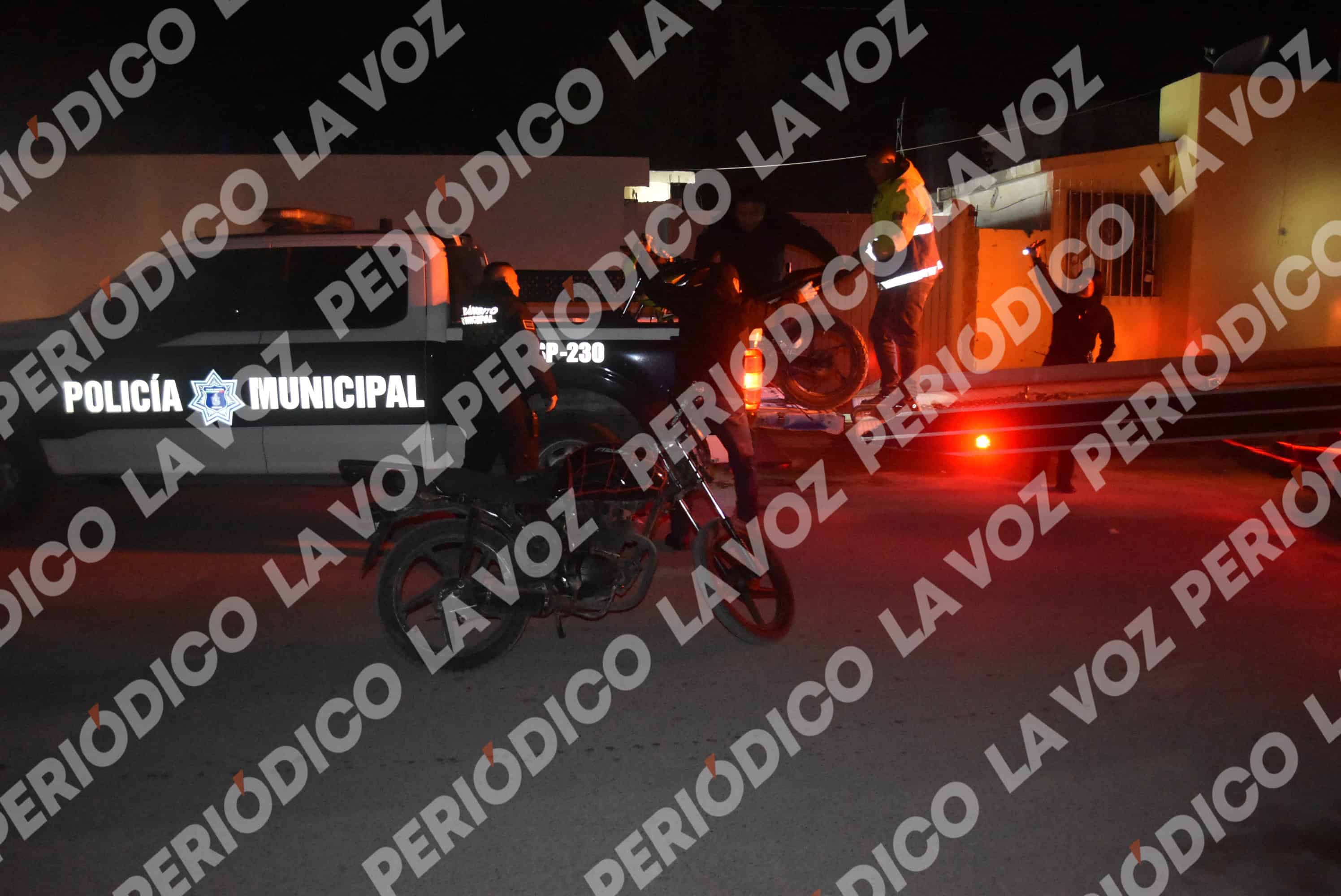 Seguridad Pública realiza operativo de revisión de motocicletas en Monclova