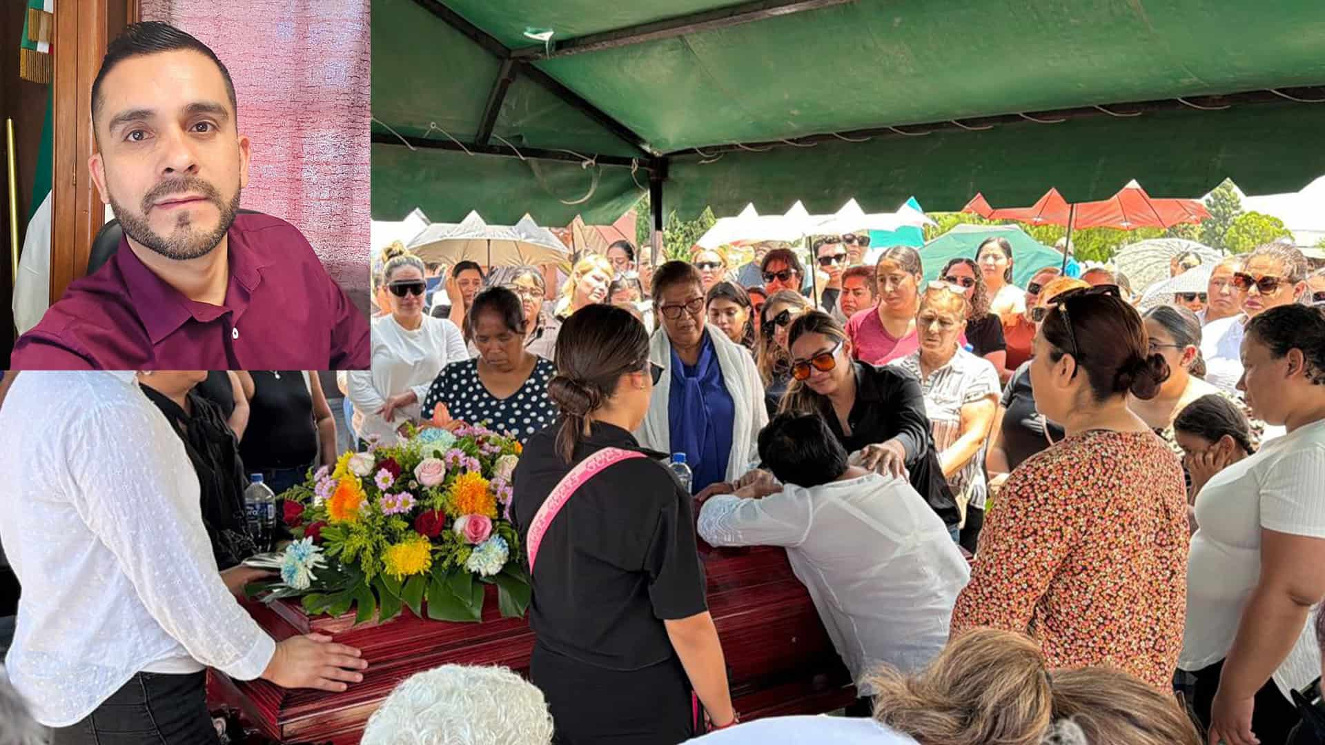 Despiden entre dolor al maestro Jesús Peña