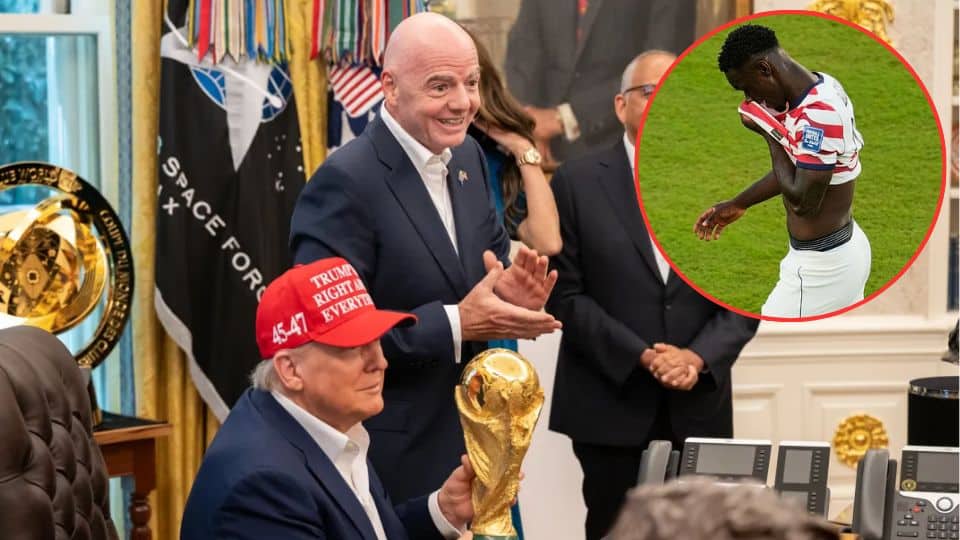 Donald Trump interviene ante FIFA por Balogun