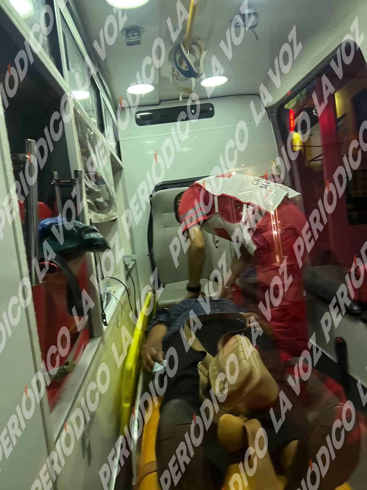 Mujer resulta lesionada en accidente vial en Monclova