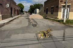 Denuncian socavón y obra inconclusa en la colonia Mundo Nuevo de Piedras Negras