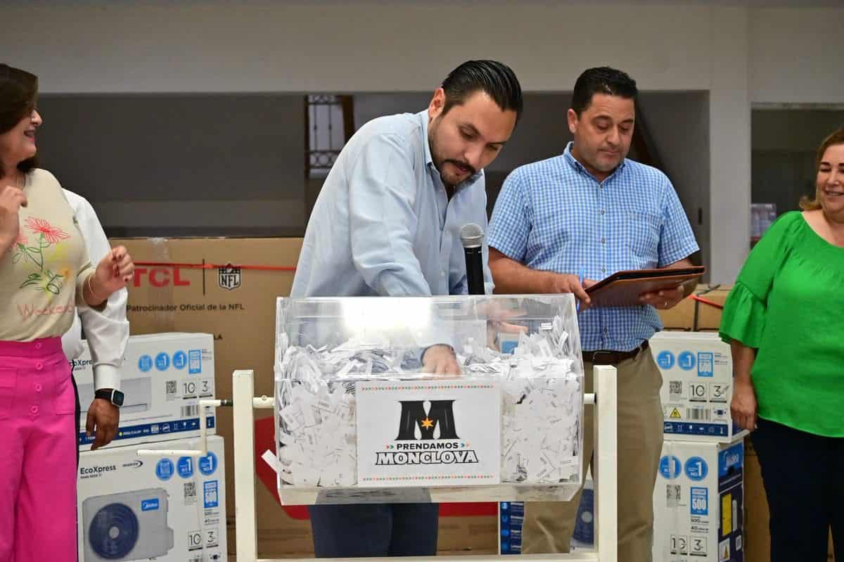 Sorteo de electrodom&eacute;sticos en Monclova: ganadores del impuesto predial