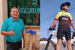 Fallece Rolando Reyes, educador y ciclista en Coahuila