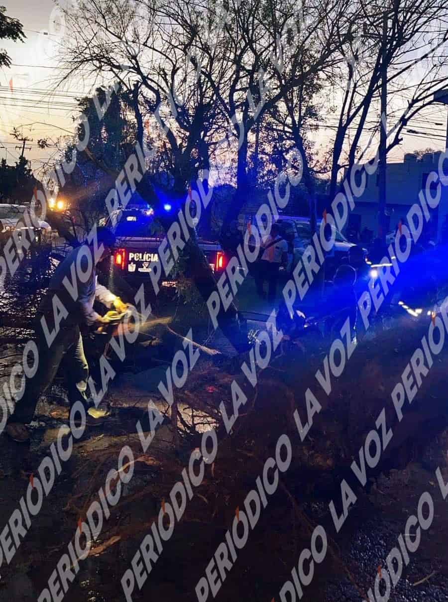 Operativo de emergencia en Frontera por fuertes lluvias y afectaciones