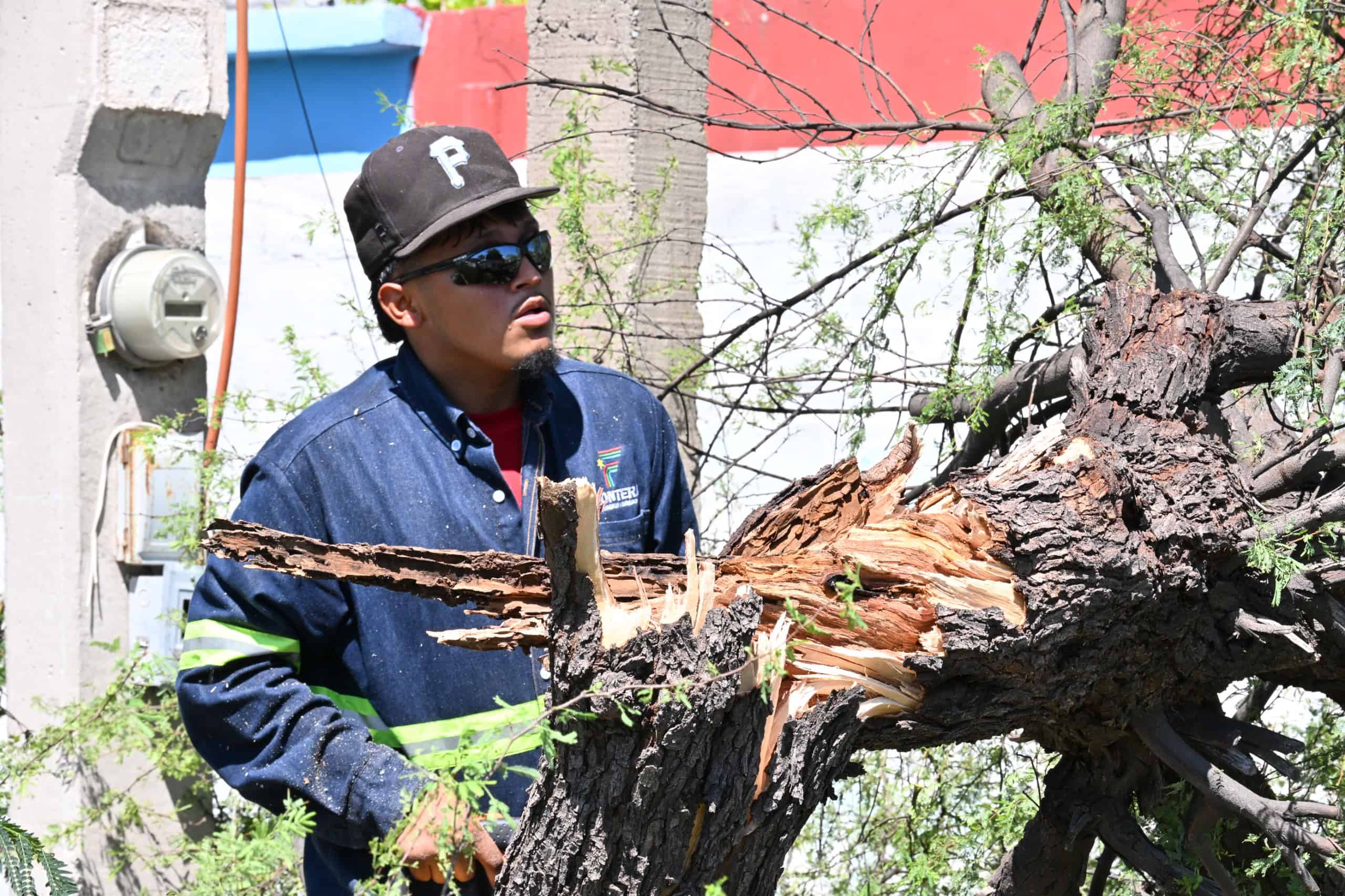 Gobierno Municipal de Frontera atiende da&ntilde;os tras tormenta: operativo en marcha