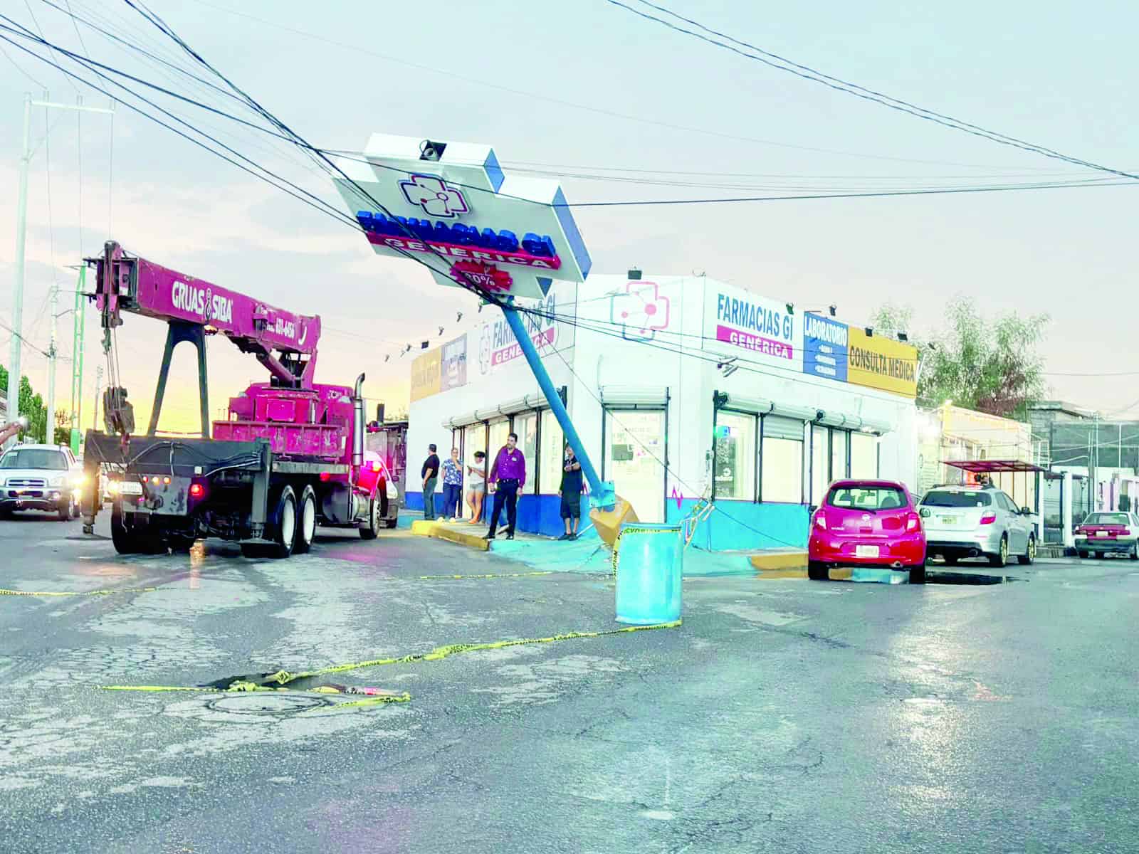 Se reparar&aacute;n da&ntilde;os por espectaculares ca&iacute;dos en Monclova
