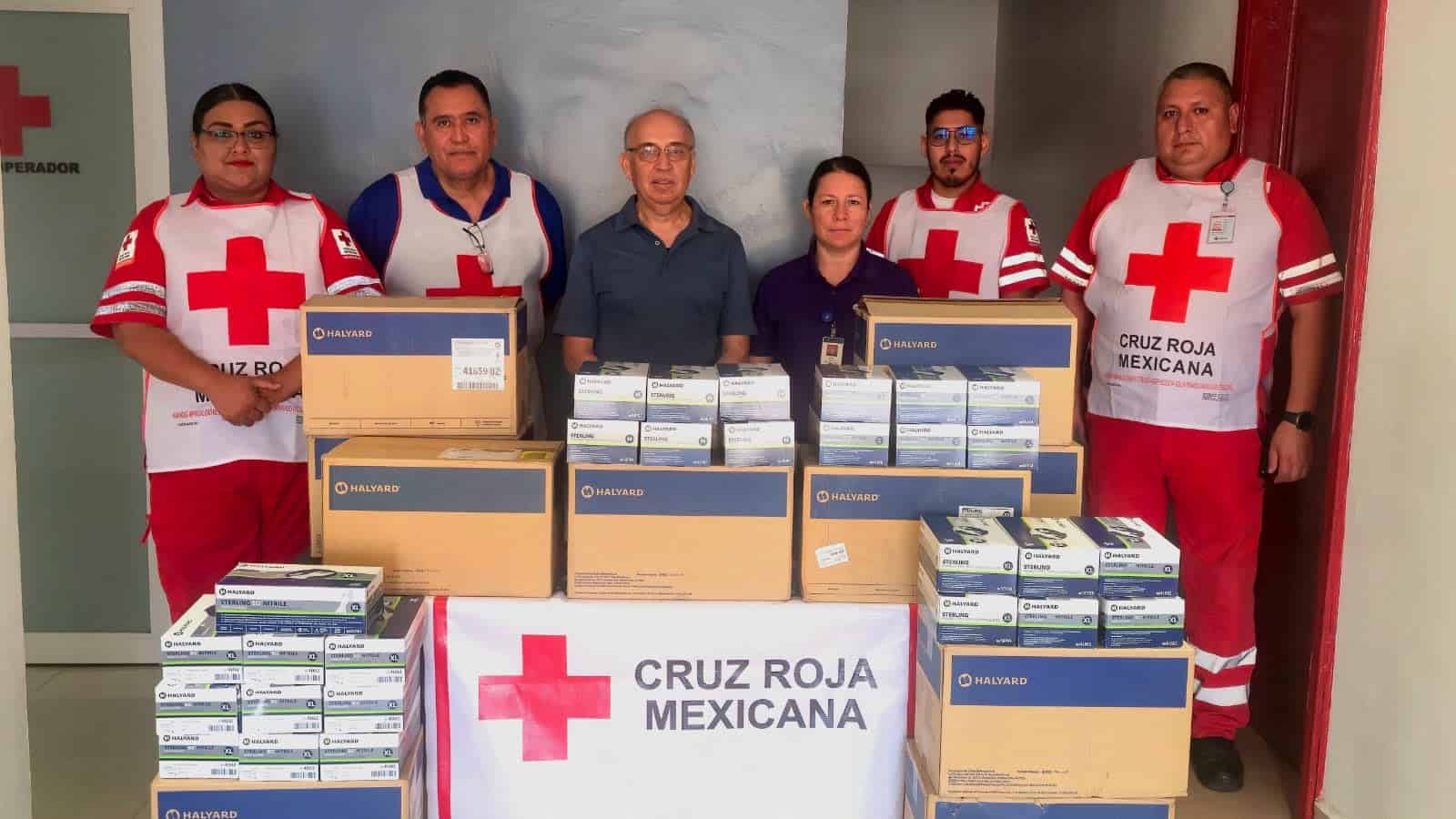 Empresas fortalecen a la Cruz Roja de Ciudad Acu&ntilde;a con donativos y equipo
