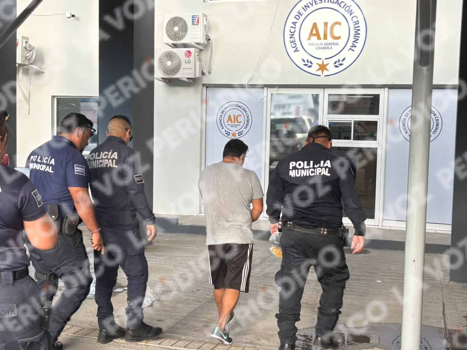 Detienen a hombre por agredir a trabajador de limpieza en Frontera