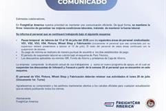 FreightCar America se va a paro técnico por baja producción FreightCar America se va a paro técnico por baja producción